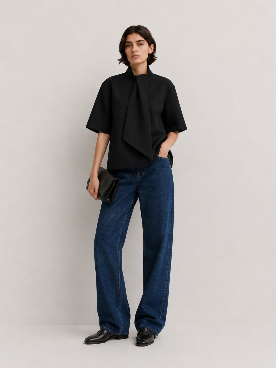 Isolde Tie-Neck Top