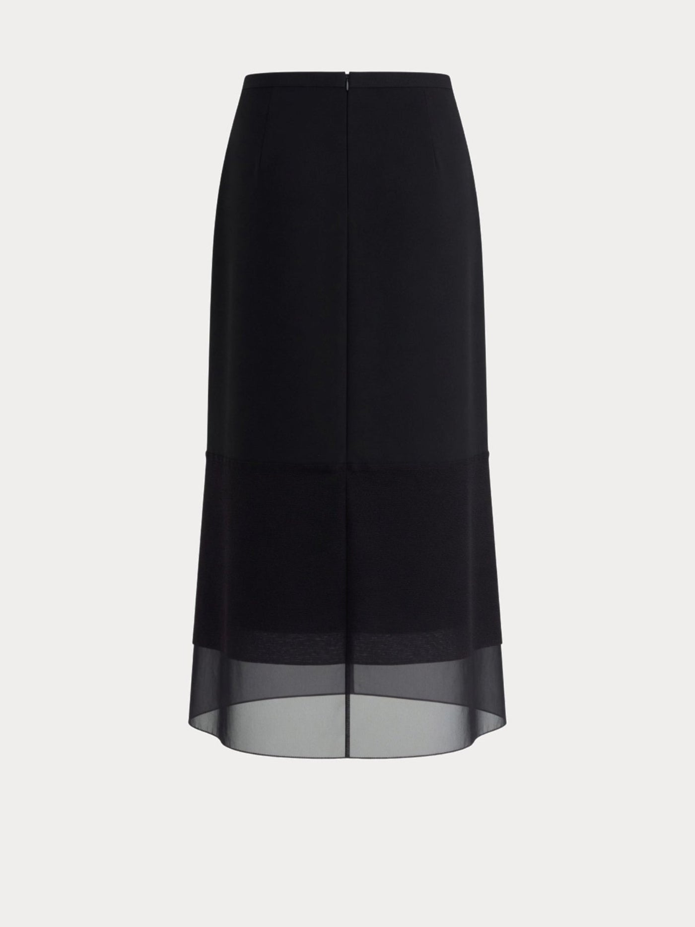 Noor Sheer-Hem Skirt