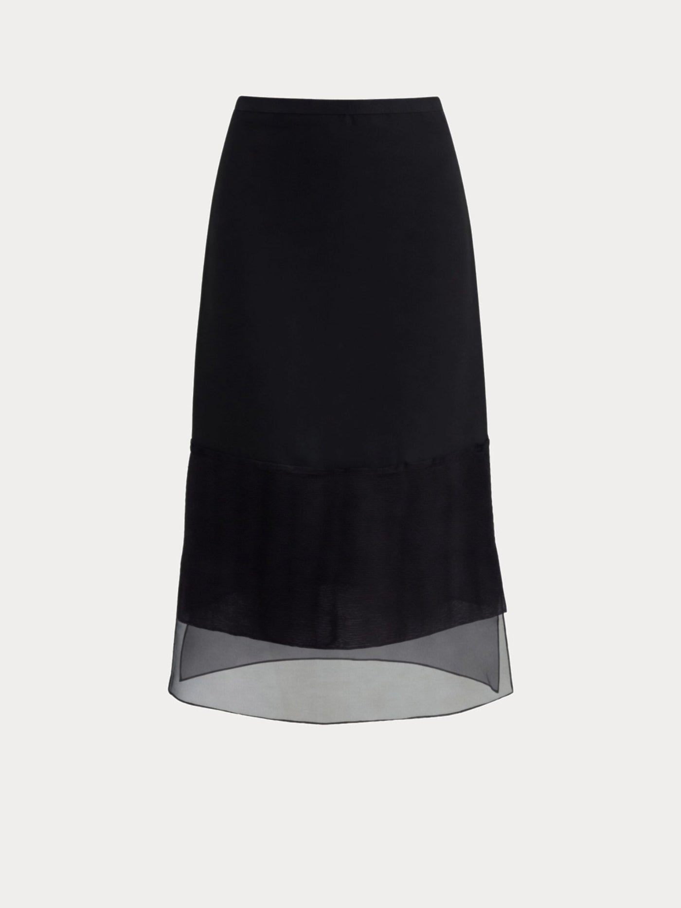Noor Sheer-Hem Skirt