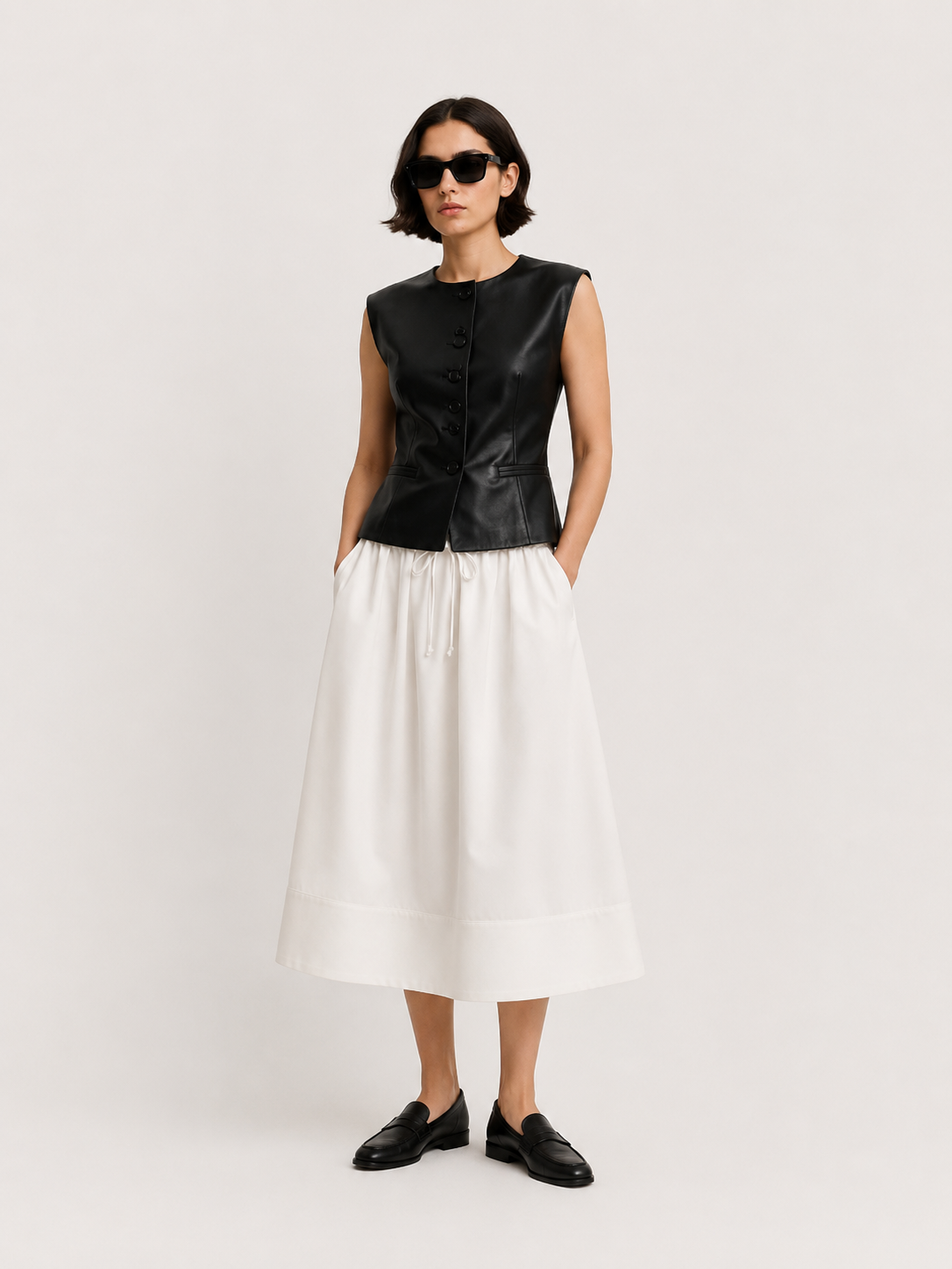Yara Drawstring Skirt