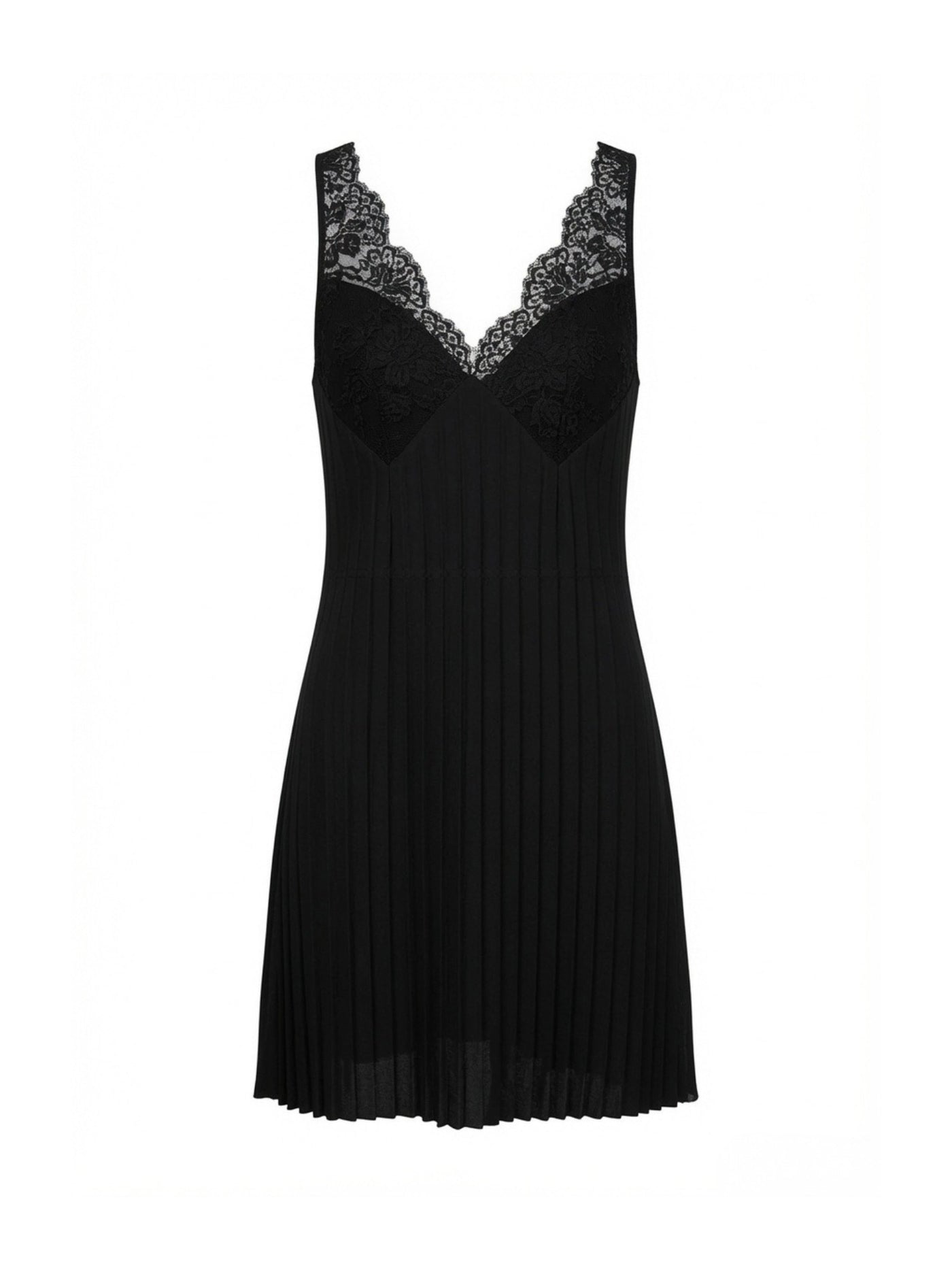 Vesper Pleated Slip Dress