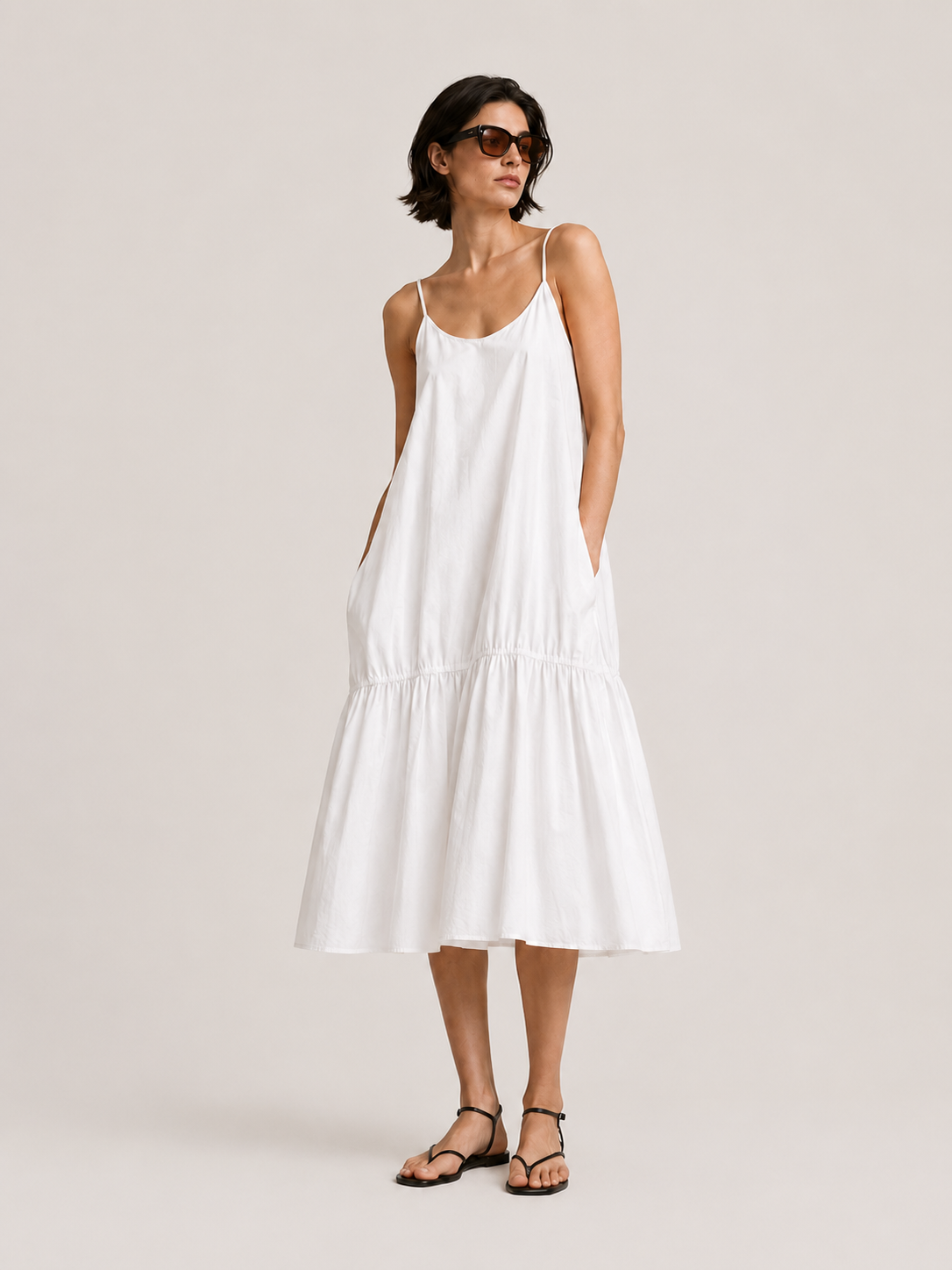 Mae Poplin Dress