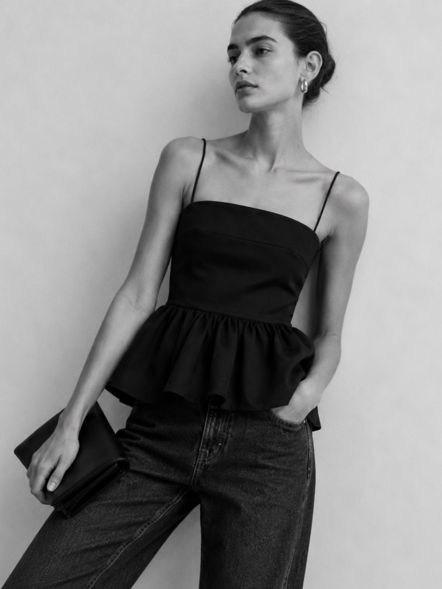 Bo Peplum Cami